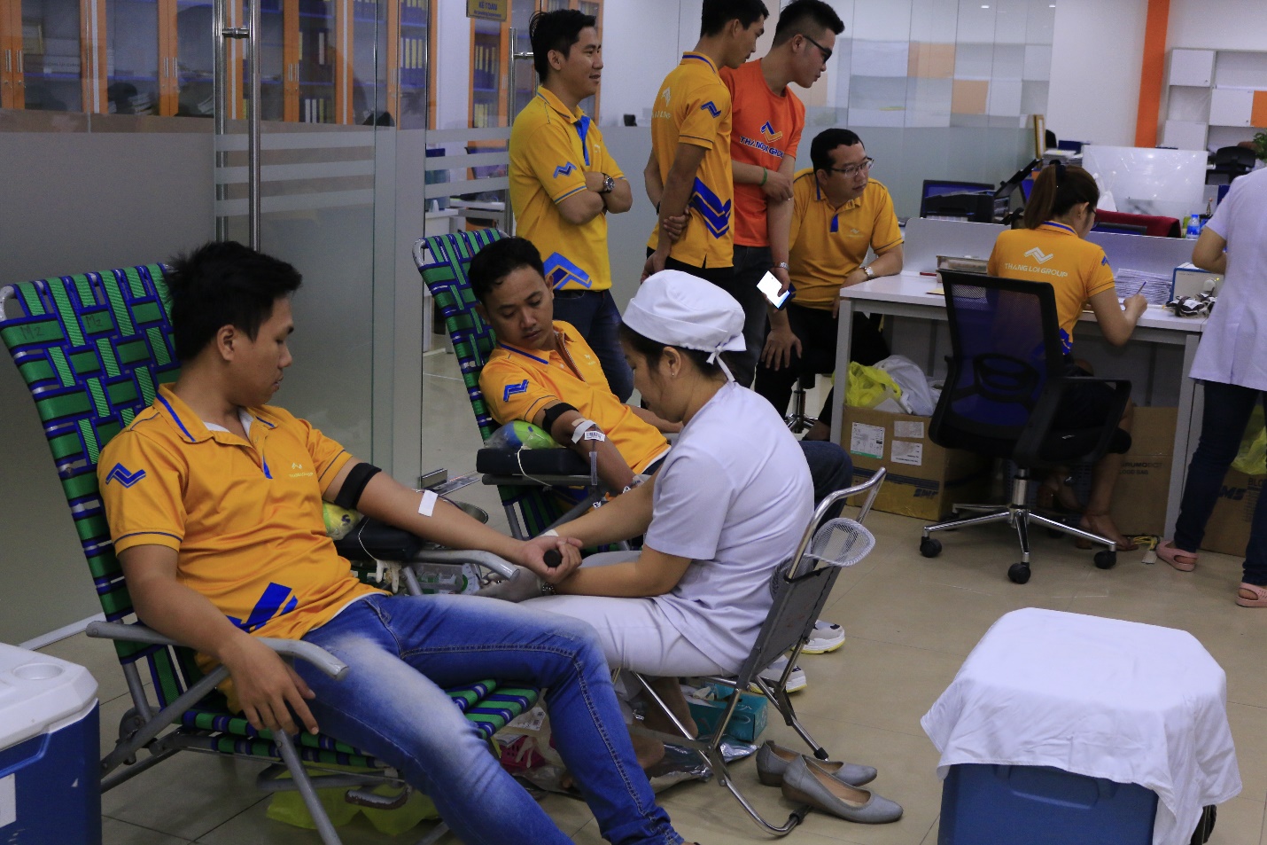 Hơn 200 cán bộ nhân viên Thắng Lợi Group tham gia hiến máu nhân đạo