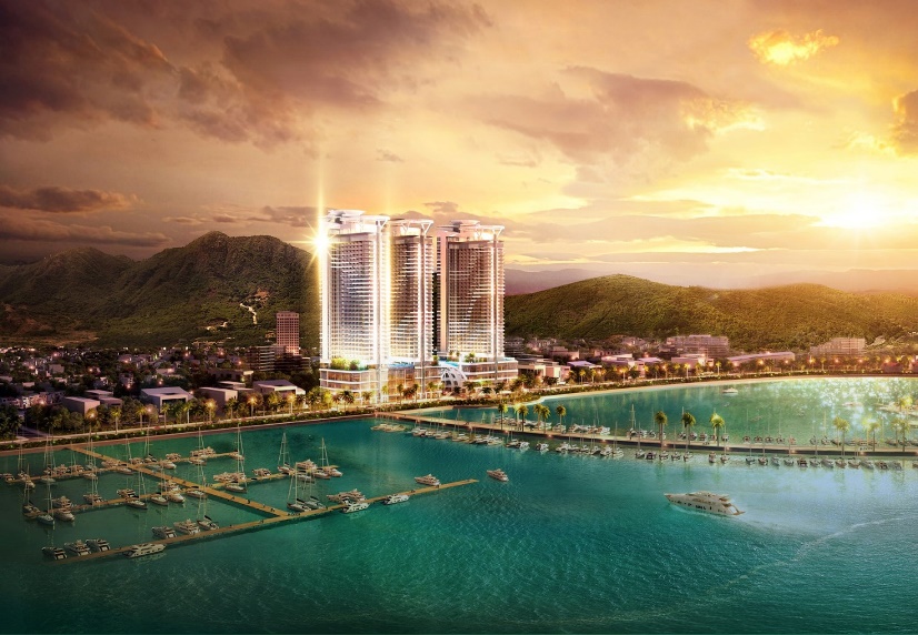 Ra mắt tòa tháp The Diamond - Dự án Swisstouches La Luna Resort Nha Trang